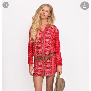 Spell button down dress/blouse